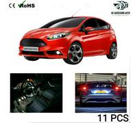 KIT FULL LED INTERNI FORD FIESTA 6 ST COMPLETO + COPPIA LED TARGA 6000K CANBUS