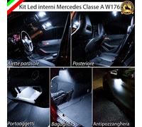 KIT FULL LED INTERNI MERCEDES W176 CONVERSIONE COMPLETA 6000K CANBUS