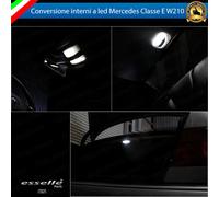 KIT FULL LED INTERNI MERCEDES W210 CONVERSIONE COMPLETA 6000K NO AVARIA