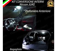 KIT FULL LED INTERNI PER NISSAN JUKE PLAFONIERA + LUCE BAGAGLIAIO CANBUS 6000K