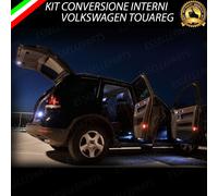KIT FULL LED INTERNI TOUAREG VI KIT COMPLETO + VANO PIEDI 6000K NO ERROR CANBUS