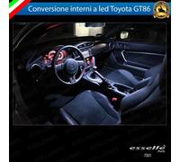 KIT FULL LED INTERNI TOYOTA GT86 CONVERSIONE COMPLETA 6000K CANBUS NO ERROR