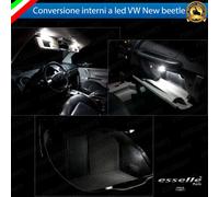 KIT FULL LED INTERNI VW VOLKSWAGEN NEW BEETLE MAGGIOLINO 9C NO ERROR 6000K
