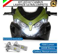 KIT FULL LED LAMPADE H7 6000K BENELLI TREK 900 1130 7000 LM ABBAGLIANTI CANBUS