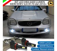 KIT FULL LED MERCEDES SLK R170 DAL 2001+ HB4 FENDINEBBIA CANBUS 6400 LUMEN