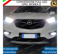 KIT FULL LED OPEL MOKKA X ANABBAGLIANTI ABBAGLIANTI FENDINEBBIA 6000K CANBUS