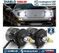KIT FULL LED per LAMBORGHINI DIABLO V 90-99 Anabbaglianti + Abbaglianti CANbus