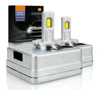 Kit Full Led Premium D5S 80W 12V 6000K 12000 Lumen 100% Canbus Piu Luminoso