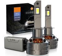 Kit Full Led Premium H1 80W 12V 24V 6000K 18000 Lumen 100% Canbus Piu Luminoso