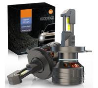 Kit Full Led Premium H4 80W 12V 24V 6000K 18000 Lumen 100% Canbus Piu Luminoso