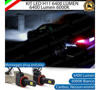 KIT FULL LED SAAB 9-3 X LAMPADE H8 FENDINEBBIA CANBUS 6400L 6000K