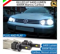 KIT FULL LED VOLKSWAGEN GOLF 4 IV LED H7 6000K XENON BIANCO ANABBAGLIANTI