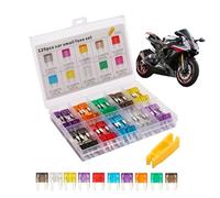 Kit Fusibili Auto | 120 Pezzi Assortimento Fusibili di Ricambio | Ricambio per Moto Barche Camion Rimorchi Autocaravan