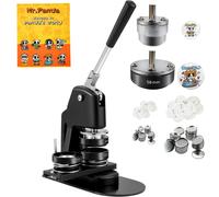 Kit Fustellatrice Manuale Badge Punzonatrice Spillo Diametro 58mm / 32mm