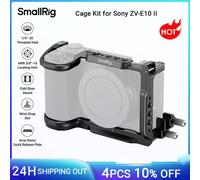 Kit gabbia per fotocamera SmallRig ZV-E10 II per Sony ZV-E10 II, con morsetto per cavo, con piastra a sgancio rapido Arca-Swiss per stabilizzatore -4867