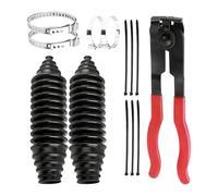 Kit gabbia per sterzo auto, universale, antipolvere, per auto, set di tiranti interni per SUV, veicoli invernali freddi, viaggi su strada