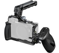 Kit gabbia SmallRig 5468 Advanced per Nikon ZR con maniglie in silicone, clamp HDMI/USB-C Nero - Nouvo