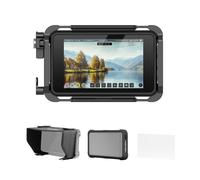 Kit gabbia SMALLRIG per Atomos Ninja V/Ninja V+ / Ninja/Ninja Ultra con parasole, protezione per lo schermo, custodia in silicone, morsetto per c