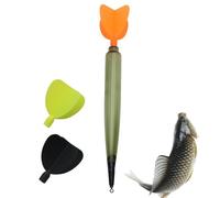 Kit galleggianti per scivoli da - Passaggio di arresto della lenza, messaggero per esche in fluorescente, accessorio per il tracciamento di Crappie nel sottosuolo, marcatore per acqua s