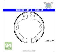 Kit ganasce freno a mano ATE Posteriore per AUDI Q7 LAND ROVER RANGE III MERCED