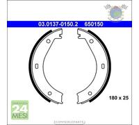 Kit ganasce freno a mano ATE Posteriore per BMW Z8 E52 4.9 Z3 E36 M 8 E31 850 8