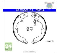 Kit ganasce freno a mano ATE Posteriore per CITROEN C-CROSSER MITSUBISHI OUTLAN
