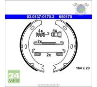 Kit ganasce freno a mano ATE Posteriore per MERCEDES CLASSE E 500 430 420 320 3
