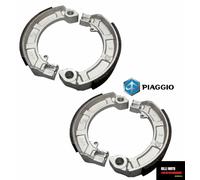 KIT GANASCE FRENO ANT POST ORIGINALI PIAGGIO 647377 VESPA PX 125 150 200- T5