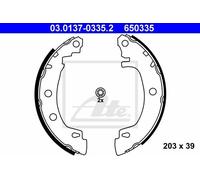 Kit ganasce freno - ATE 03.0137-0335.2