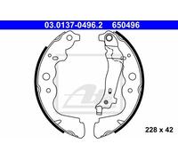 Kit ganasce freno - ATE 03.0137-0496.2