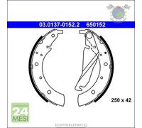 Kit ganasce freno ATE Posteriore per BMW 5 E34 518 E28 524 520