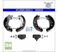 Kit ganasce freno ATE Posteriore per CITROEN C15