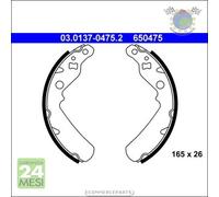 Kit ganasce freno ATE Posteriore per DAIHATSU CUORE
