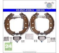 Kit ganasce freno ATE Posteriore per FIAT DOBLO OPEL COMBO #1i