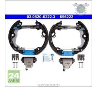 Kit ganasce freno ATE Posteriore per FORD FOCUS #z7