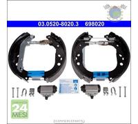 Kit ganasce freno ATE Posteriore per FORD TRANSIT TOURNEO #02