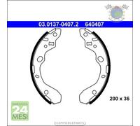 Kit ganasce freno ATE Posteriore per MAZDA 323