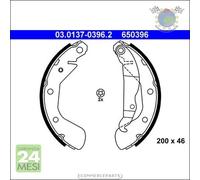 Kit ganasce freno ATE Posteriore per OPEL CORSA C TIGRA