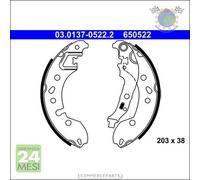 Kit ganasce freno ATE Posteriore per RENAULT TWINGO SMART FORTWO