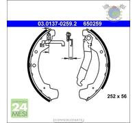 Kit ganasce freno ATE Posteriore per VW LT 28-35