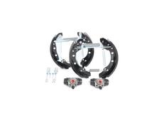 Bosch Kit freno a tamburo posteriore KS579 – 1 set preassemblato per VW e SKODA