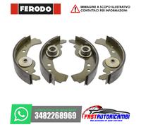 KIT GANASCE FRENO FERODO FSB27 AUTOBIANCHI Y10