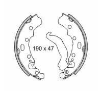 Kit Ganasce Freno Ferodo FSB872 - 225129169 per PIAGGIO APE TM 220 P 703 V - 84