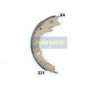 JAPANPARTS GF-231AF Ganasce freno a mano