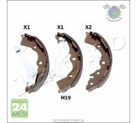 Kit ganasce freno Japko Posteriore per HYUNDAI ACCENT KIA RIO