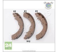 Kit ganasce freno JParts Posteriore per ISUZU D-MAX g6r