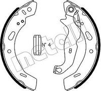 metelligroup 53-0490 Ganasce Freno Made in Italy, Pezzo di Ricambio per Auto/Automobile, Kit Composto da 4 Pezzi, Certificate ECE R90
