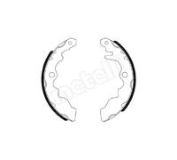Kit Ganasce Freno Metelli 53-0630 per Tata Assale Posteriore