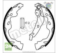 Kit ganasce freno Metelli Posteriore per CITROEN C1 II OPEL AGILA PEUGEOT 108 1