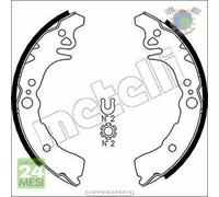 Kit ganasce freno Metelli Posteriore per DAIHATSU SIRION CUORE COPEN